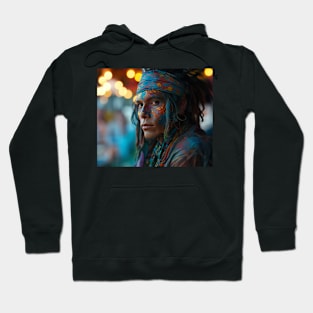 American Indian, Portraits 001 Hoodie